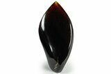 Tall, Free-Standing Polished Indonesian Blue Amber #311490-1